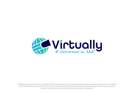 Virtually logo | Approved | 360 Tour logo