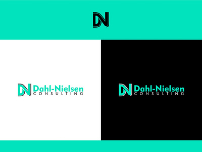 Dahl Nielsen Consulting branding icon logo vector