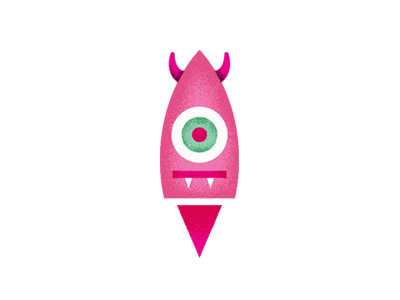 rocket monster android character eye game iphone monster rocket