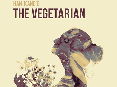 The Vegetarian illustration movie poster photoshop poster art