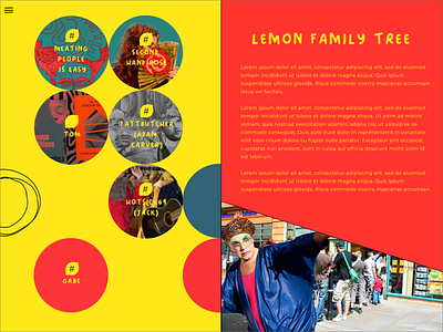 Ginny Lemon's Website drag drag queen fun graphic design rupaul ui