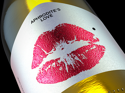 APHRODITE'S LOVE branding design packaging sparkling wine
