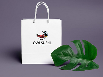 Owlsushi logo covid 19 illustrator logodesign