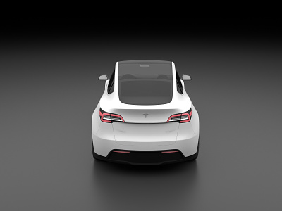 Tesla 3d render