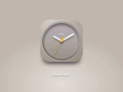 Braun Watch icon