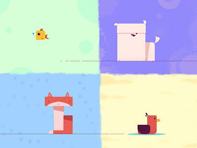 Square Animals