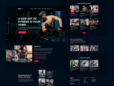 Gym Website Landing page dailyui fitness fitness logo graphic design graphics gym app gym website landing page psd template ui design ui designer uiinspiration uiux uiux designer web design web development web template web ui website design