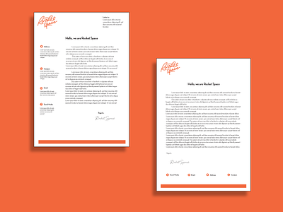 Letterhead proposal brand design letterhead mail template proposal template templatedesign