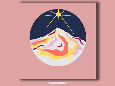 December calendar 2019 calendar illustration design illustration minimalism minimalism illustration