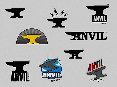 Anvil Game Studios Logo anvil game logo