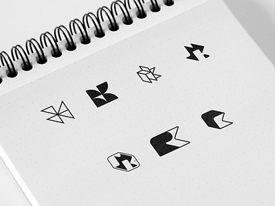RK logo monogram brand brand identity branding concept design inspiration logo logo design logotype minimalist logo modern logo monogram logo sketch sketchbook
