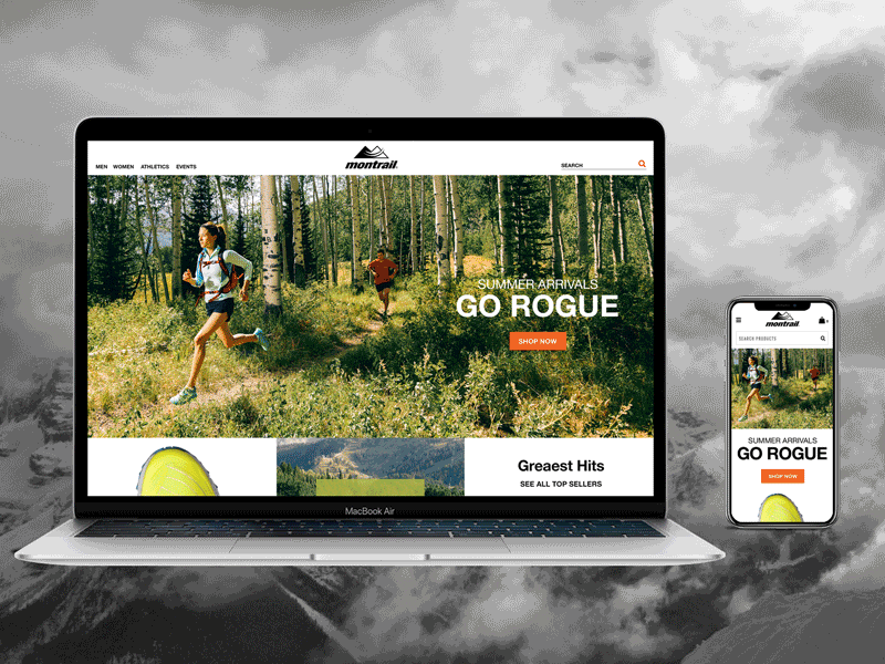 Montrail – Site Redesign and CMS