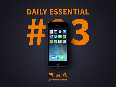 Daily Essentials #03 awesome daily design essential graphic