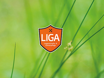 Liga Branding branding green logo missingbrick orange portfolio print