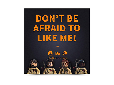 Instagram Postings ghostbusters instagram lego missingbrick portfolio posting