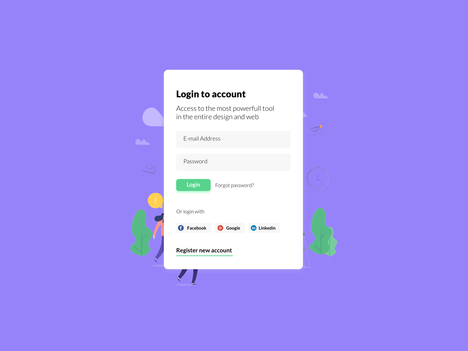 iofrm login ui design by Laila Durazi on Dribbble