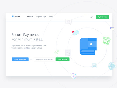 PAYIO | Payment Landing Page