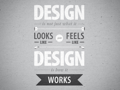 Design is how it works apple design font ipod minimal poster tipography type