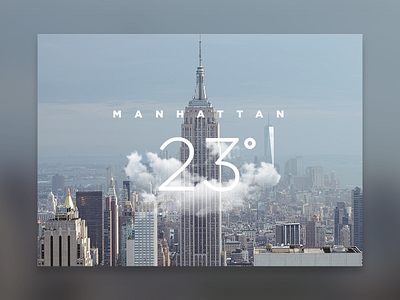 DailyUI 037 - Weather