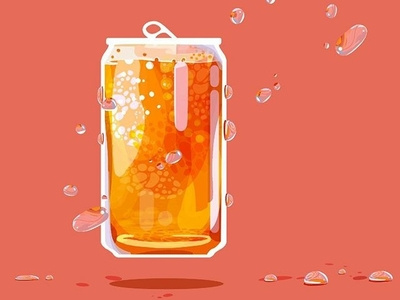 beer branding design illustration