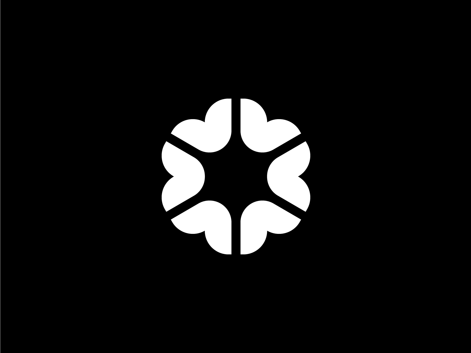 V + flower Logo by Alan Brand on Dribbble