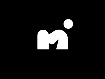 M + Kingkong logo kingkong logo letter m logo presentation