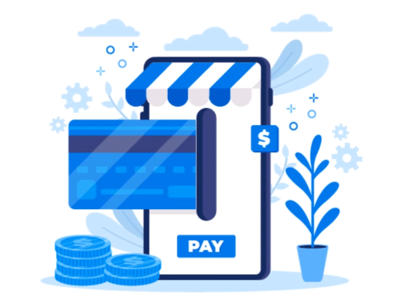Payment Card Loop Animation