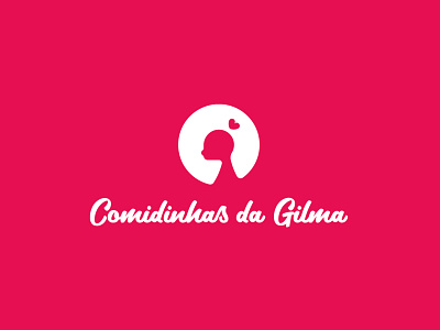 Comidinhas da Gilma branding food logo restaurant simple simple design
