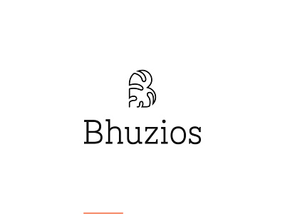 Bhuzios branding logo logo design
