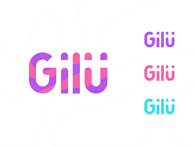 Gilu branding design logo simple simple design typography vector