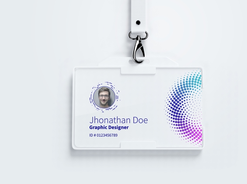 Horizontal Id Card Mockup 01 By Original Mockup On Dribbble