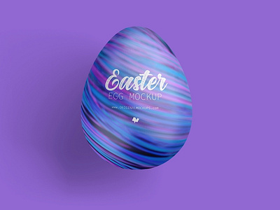 Download Easter Egg Mockup Top View By Original Mockup On Dribbble