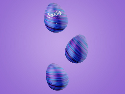 Download Easter Egg Mockup Floating By Original Mockup On Dribbble