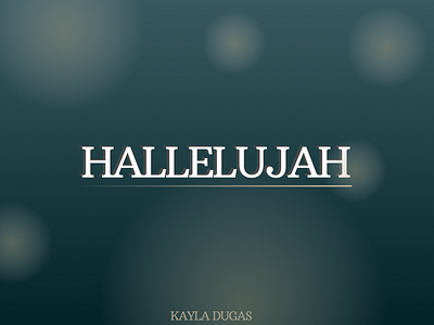 Hallelujah album art cover graphicdesign hallelujah music