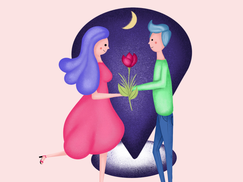 Share me your location spray brush painting illustrator illustration drawing procreate apple apple pencil ipad pro
