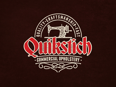 Quikstich - Logo by Srdjan Vidakovic on Dribbble