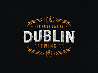 Dublin Brewing Co. beer brewery brewing logo pub