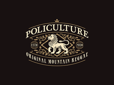 Policulture Logo 2 lion reggae