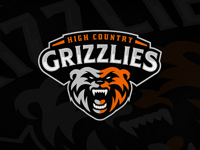 High Country Grizzlies footbal grizzlies grizzliy logo sport team