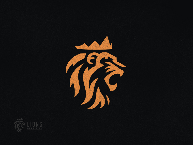 Lions Nutrition Logo by Srdjan Vidakovic on Dribbble