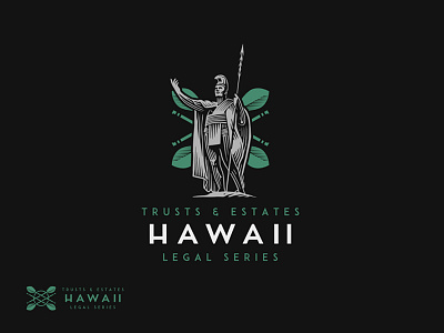 Hawaii Legal Series Logo hawaii illustration law legal logo