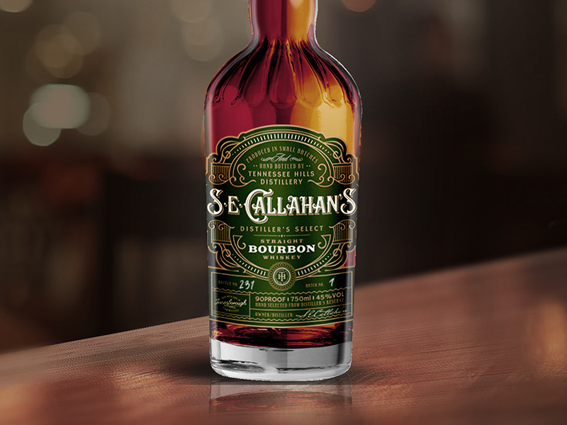 S.E.Callahan's Label by Srdjan Vidakovic for New Garden Society on Dribbble