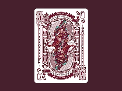 Stories / Jack of Diamonds cards creative design game illustration jack playing cards vintage