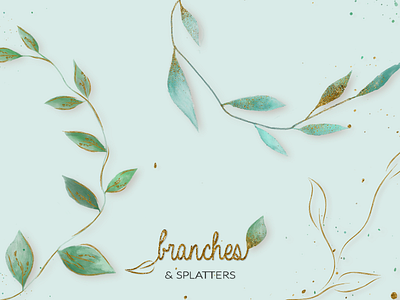 Branches & Splatters Kit