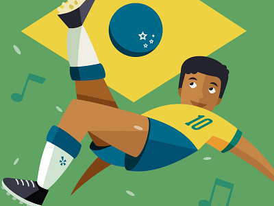 Brazil badge brazil illustration soccer vector yelp