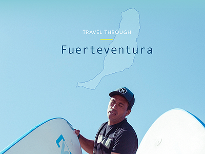 Travel blog cover feurteventura map travel