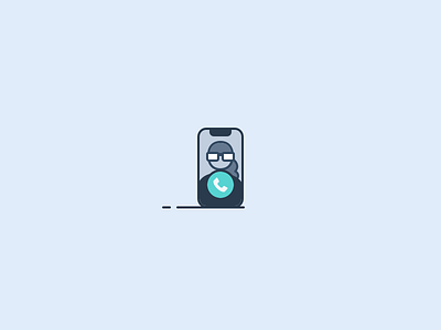 Call call icon iphone x