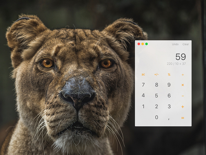 Mac Calculator designs, themes, templates and downloadable graphic