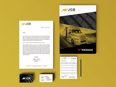 JGB Tires Sales - Brand identity