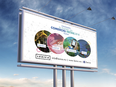 Convention billboard billboard billboard design brand identity convention graphic design sales technology